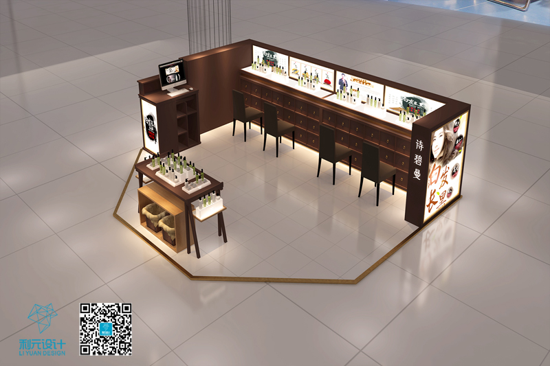 新签约“诗碧曼”护肤养发品牌汕头澄海店图纸绘制（2017年6月30日）